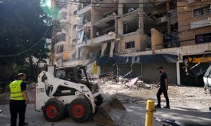 Israel Strikes Southern Beirut After Intercepting Hezbollah Projectiles