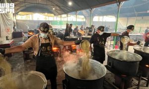 Saudi Aid Agency Continues Distribution of Hot Meals in Gaza Strip