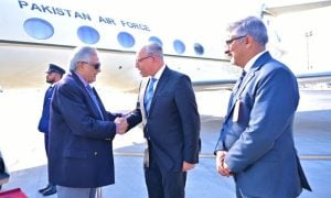 Pakistan Deputy PM Arrives in Cairo for Regional Foreign Ministers' Meeting