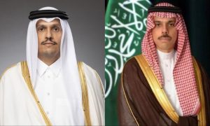 Saudi, Qatari Foreign Ministers Condemn Iranian Attacks Against Bahrain