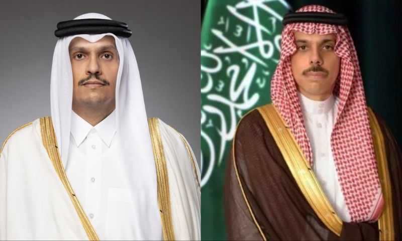 Saudi, Qatari Foreign Ministers Condemn Iranian Attacks Against Bahrain