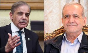 Iran President Pezeshkian Thanks Pakistan for Mediation Role in Call with PM Sharif