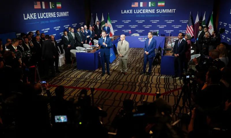 First Round of Pakistan-Mediated US-Iran Talks Concludes in Switzerland