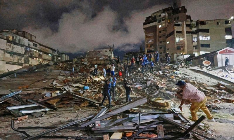 Venezuela Earthquake Death Toll Rises to 1,719 as Rescue Efforts Continue