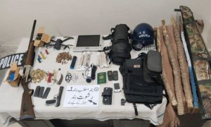 Weapons, Drone Recovered from House of Banned Joint Action Committee Leader in Mirpur