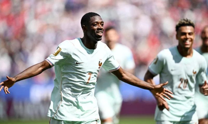 Ousmane Dembele Scores Second-Fastest World Cup Hat-Trick for France