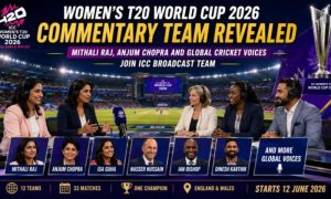 women commentary ICC team reveald canva