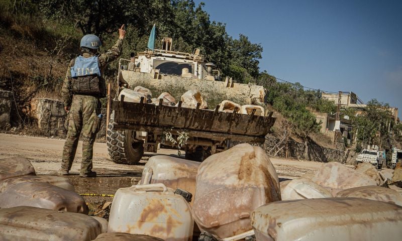 UN Peacekeepers Find Ammonium Nitrate Explosives in South Lebanon