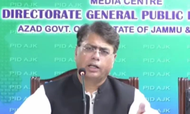 Banned Action Committee Engaged in Anti-State Activities to Undermine Democratic Process: Azad Kashmir Govt