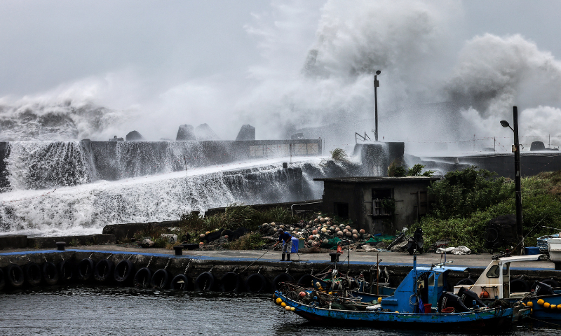 China typhoon