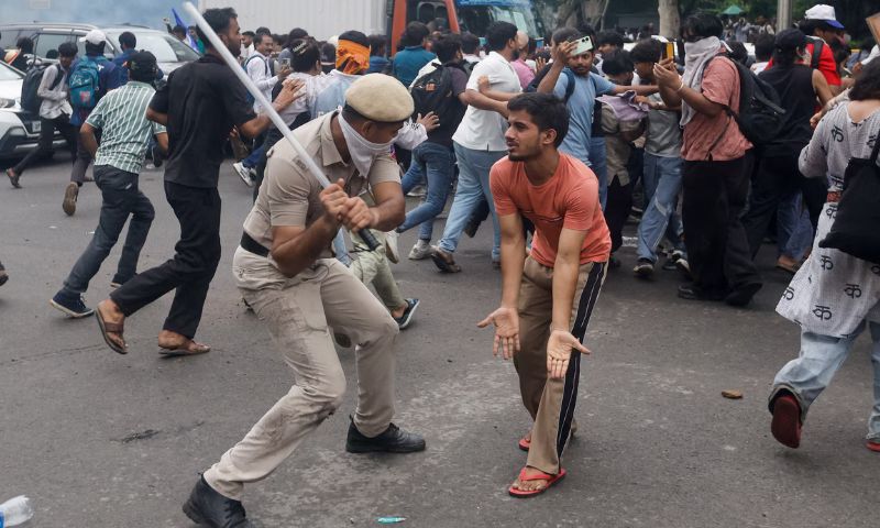India's Youth Movement Vows to Continue Nationwide Protests Despite Police Violence