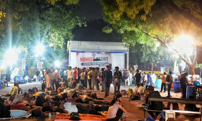 India's Youth-Led Protests Over Unemployment and Exam Leaks Test Modi Government
