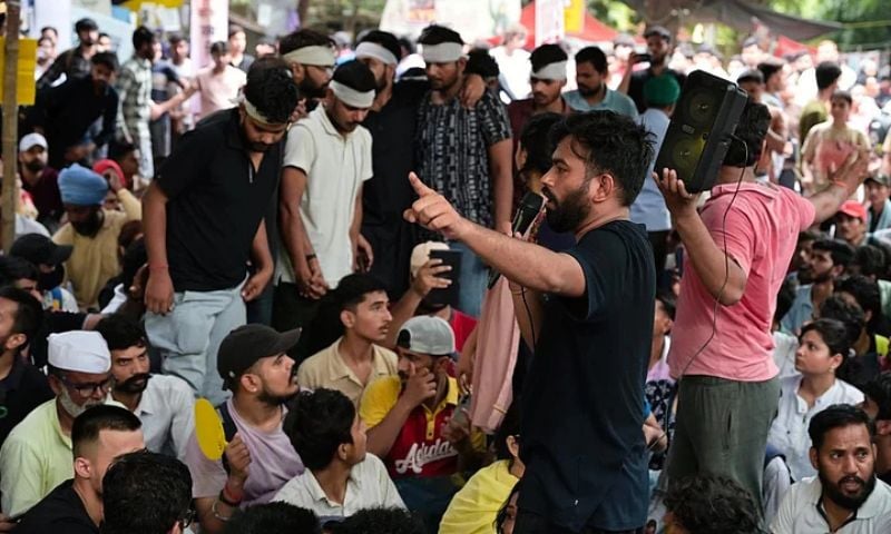 India's Youth Protesters Demand PM Modi's Resignation Over 'Corrupt Education System'