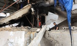 Israeli Strikes Kill 12 Palestinians in Gaza, Including Six Family Members