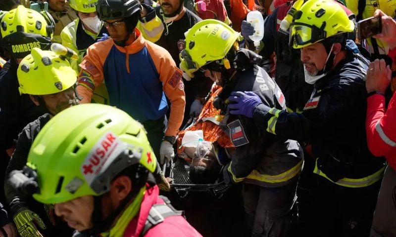 Man Rescued Alive from Rubble Eight Days After Venezuela Earthquakes