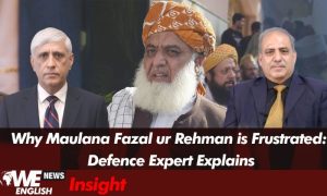 Maulana Fazal ur Rehman is Frustrated Because He is Out of Power: Defence Analyst