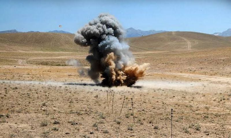Unexploded
