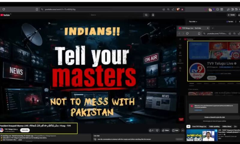 Pakistani Cyber Warriors Play National Anthem on Indian TV Channels in Retaliatory Action