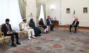 Pakistan's Ambassador Imran Ahmed Siddiqui meeting with Iranian President Masoud Pezeshkian