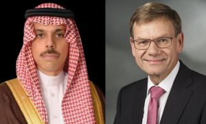Saudi, German Foreign Ministers Discuss Diplomatic Efforts to End Middle East Conflict