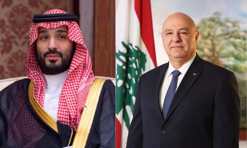 Saudi Crown Prince, Lebanese President Discuss Regional Developments