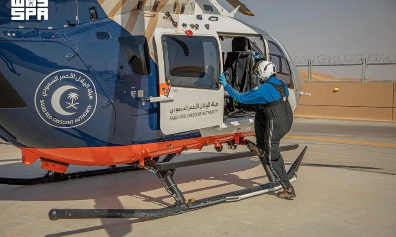 Saudi Air Ambulance Service Provides Rapid Emergency Response Nationwide