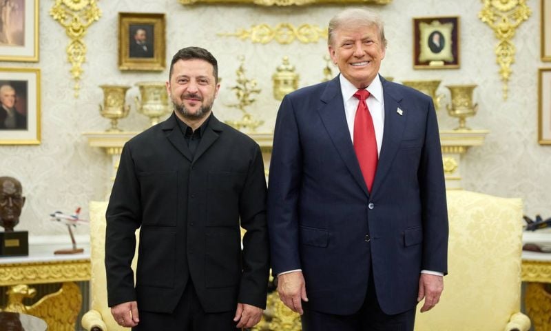Zelensky Hails 'Good Meeting' with Trump on Talks with Russia