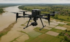 drone for floods canva