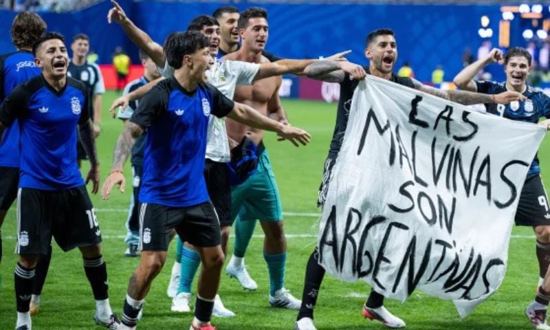 Argentina's Falklands Banner Sparks Controversy at World Cup