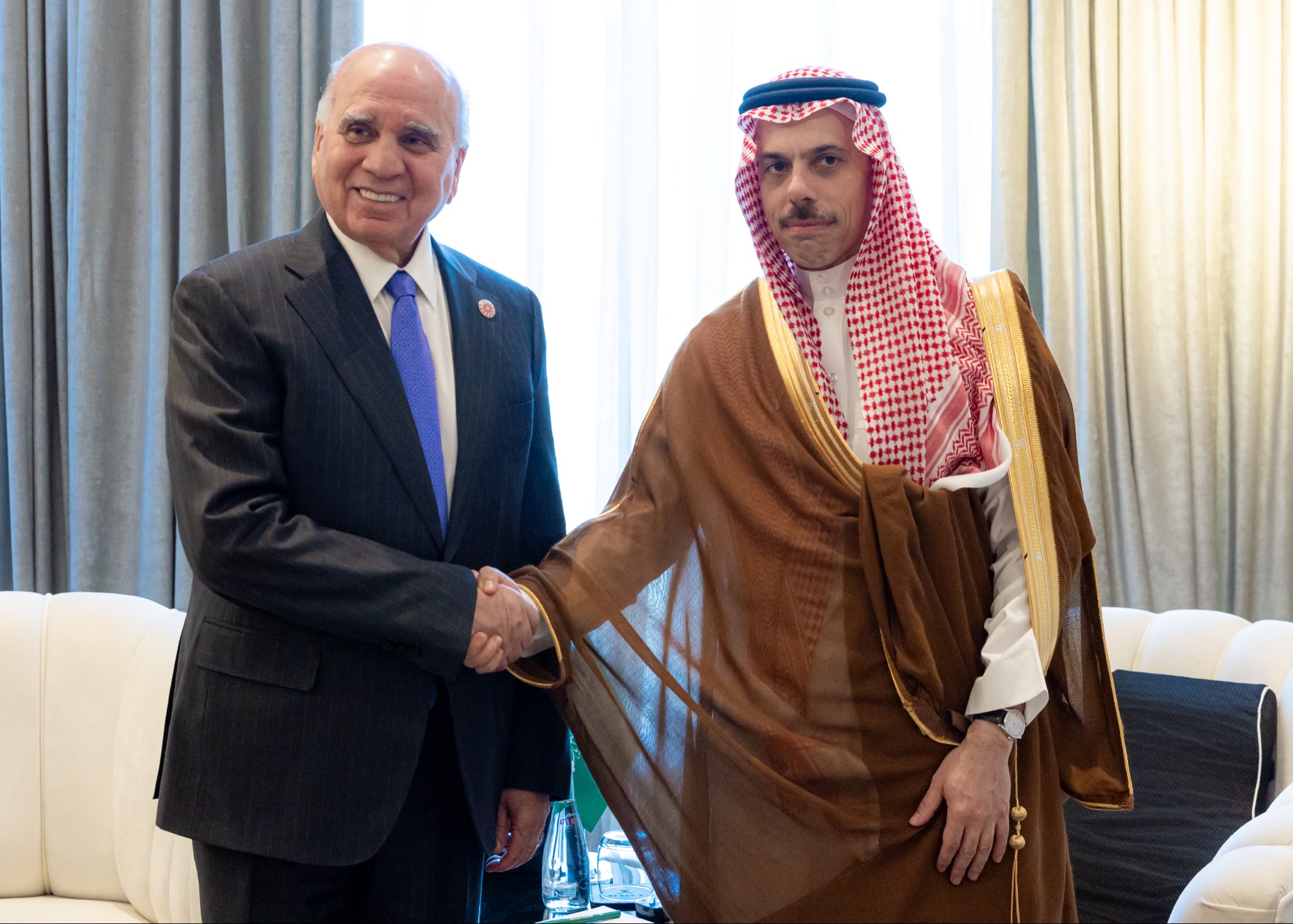 Saudi, Iraqi Foreign Ministers Discuss Regional Developments