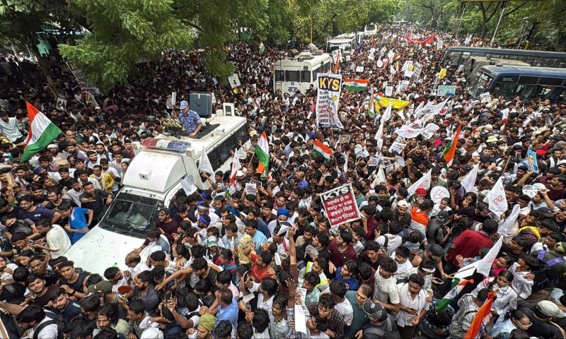 Rights Group Urges UN Probe Into India's Use of Pellet Guns at Student Protest