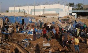 Israeli Strikes Kill Four in Gaza, Hit Medical Supply Warehouses in Hospital