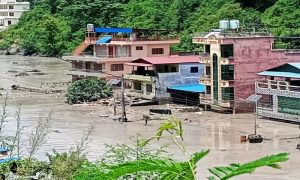 Hundreds Missing After Nepal-Tibet Flash Flood Kills at Least 160