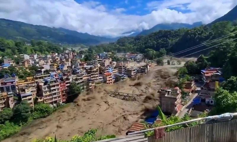 Hundreds Missing After Nepal-Tibet Flash Flood Kills at Least 160