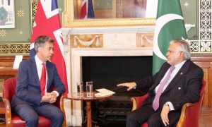 UK Praises Pakistan’s Role in Promoting Middle East Peace