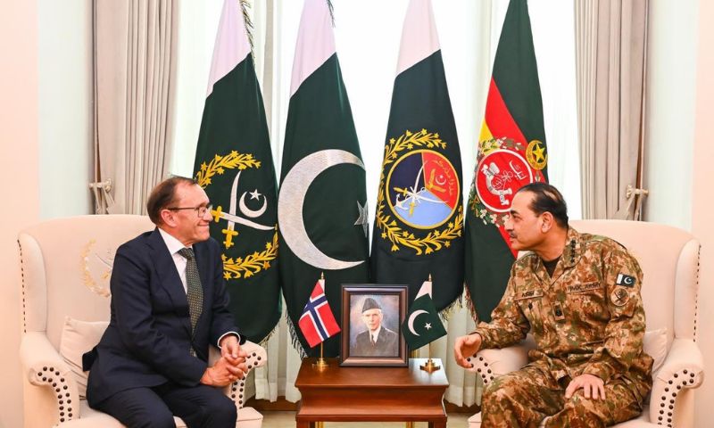 Pakistan, Norway Discuss Regional Security, Defence Ties