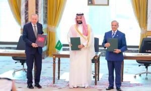 Erdogan, Shehbaz Pledge Stronger Security Ties Under Makkah Pact