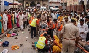 Temple Stampede and Hotel Blaze Kill 15 Hindu Devotees in India