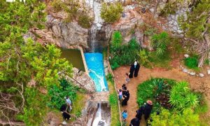 Waterfalls, Streams Boost Lavender Garden's Appeal in Saudi Arabia’s Al-Baha