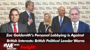 Zac Goldsmith is Abusing His Position for Personal Interest: Senior British Politician