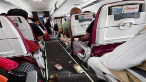 Air India flight turbulance