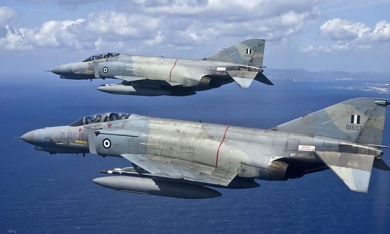 Greek Air Force Jet Crashes During Athens Air Show