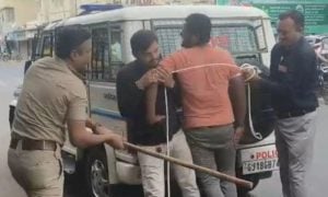 Indian Police Publicly Beat Man Accused of Killing Partner in Gujarat