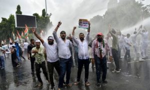 Indian Police Use Tear Gas as Nationwide Protests Escalate Over 'Rigged' Elections