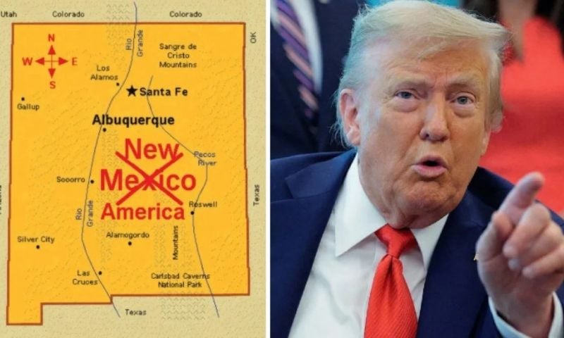 Why Trump Wants New America To Replace New Mexico - WE News English
