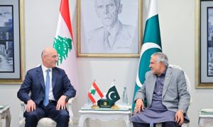 Pakistan Reaffirms Support for Sovereignty of Lebanon