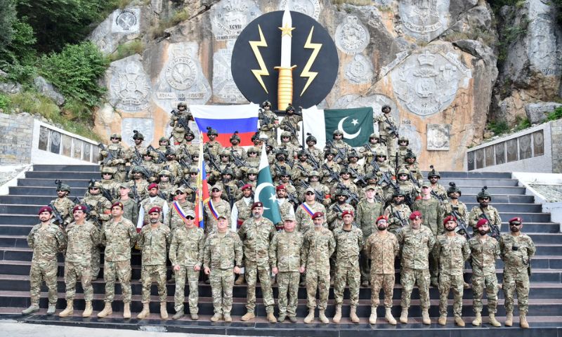 Pakistan Army Begins Joint Exercises with Russian, Omani Forces