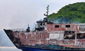 Philippines ferry fire