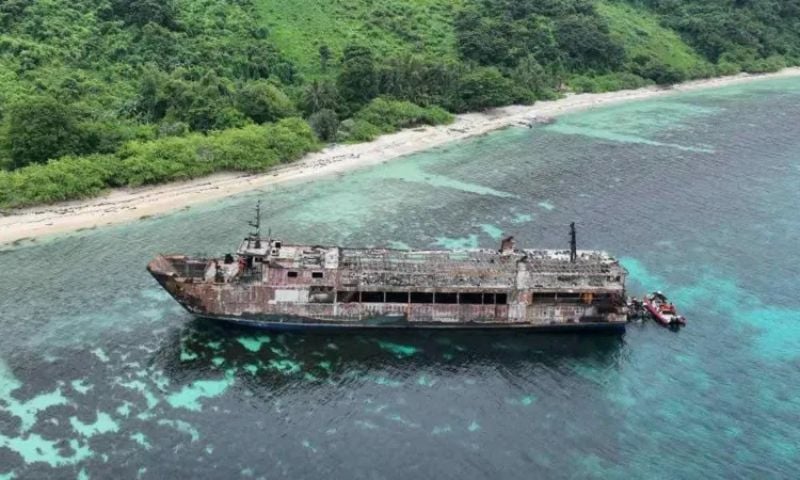 Philippines ferry fire