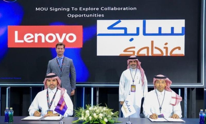 Saudi Industries Corporation, Lenovo Sign MoU to Boost Cooperation